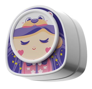 Porodo Life Style Kids Portable Neck Fan, 3-Speed Settings, Easy Adjust Lanyard, Type-C Charging Port, Pocket Size - Purple