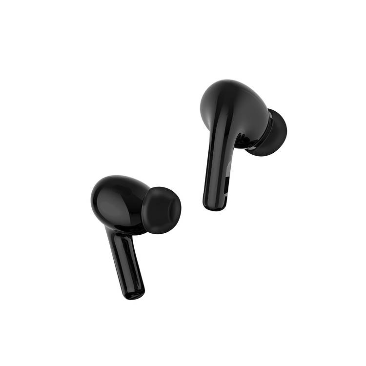 Porodo Blue AirPods Pro2 with Screen, Deep Bass, Touch Control, Camera Shutter, Music Playback, Call Management, 20 Hours Working Time, 1.47 inches Screen size - Black