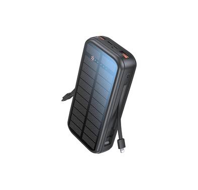 Green Lion PD2OW Solar 2 20000mAh Power Bank, Built-in Ty...