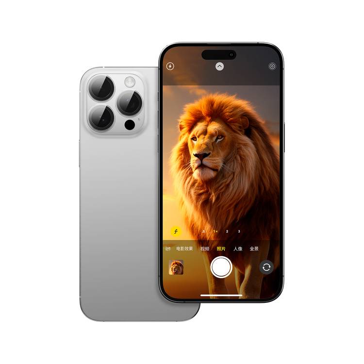 Green Lion 4-in-1 Defender Pack for iPhone 16 Pro, Anti-Shock Case, Nano HD Full Protection, Camera Lens Film, 3D Pet HD Glass - Clear Color