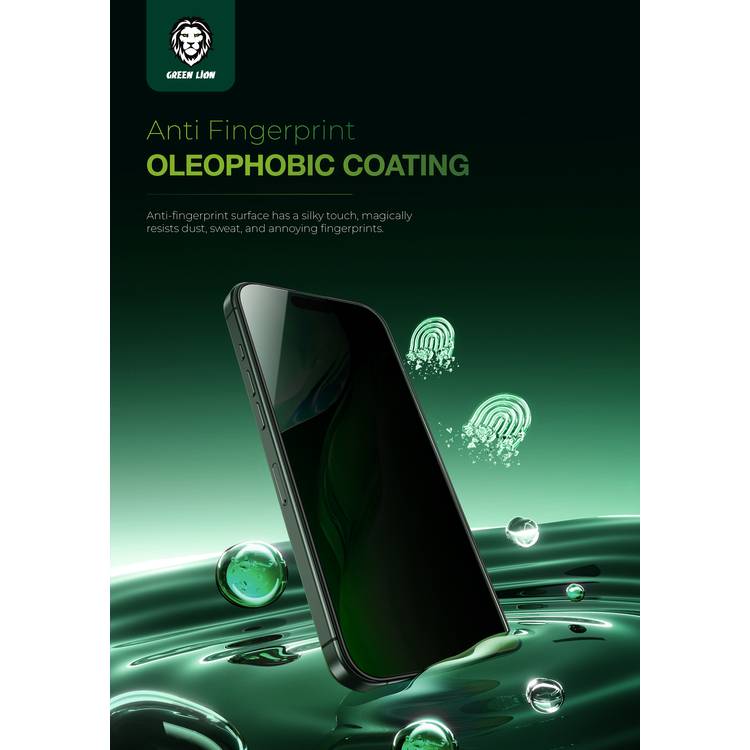Green Lion 3D Silicone Plus High Definition Edge Glass for iPhone 16, Anti Fingerprint, Highly Responsive, Anti Scratch, Grease Resistance - Clear