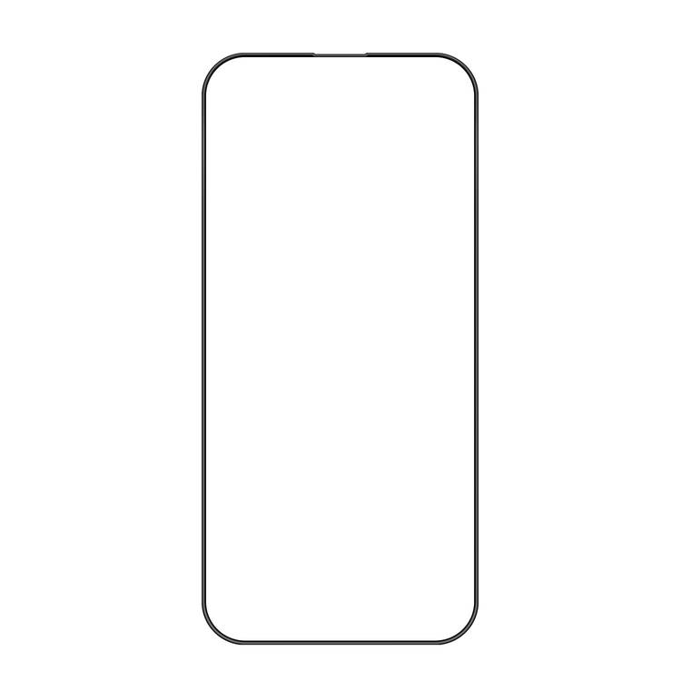 Green Lion 3D Silicone Plus High Definition Edge Glass for iPhone 16, Anti Fingerprint, Highly Responsive, Anti Scratch, Grease Resistance - Clear