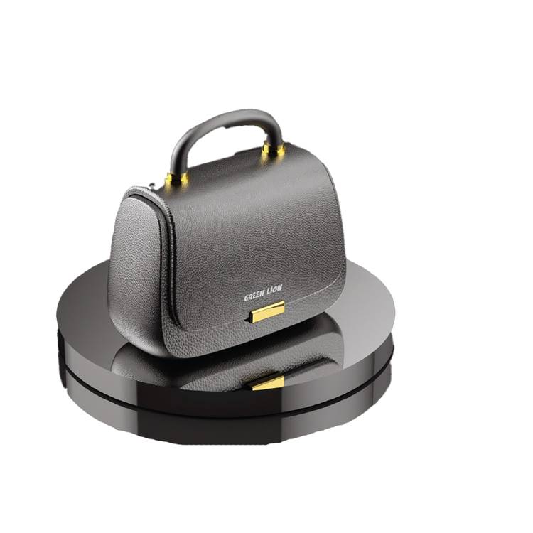 Green Lion Queen's Mini Bag Style True Wireless Earbuds, JL6983 Chipset, Bluetooth Version 5.3, Up to 15 m Bluetooth Range, 5 Hours Playtime, Up to 16 Hours with Charging Case, 300 mAh Charging Case Battery, IPX4 Water Resistance Level - Black