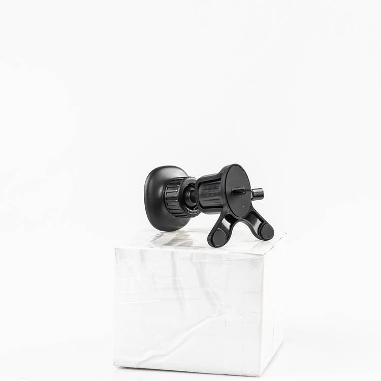 Porodo Universal Dual Mode Magnetic Phone Mount with Rotating Ball Joint, Strong Magnetic Hold, One-Hand Operation, Portable & Ultra Compact Design - Black