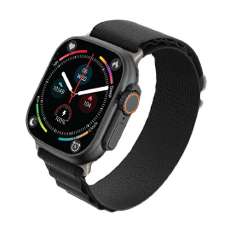 Buy Green Lion Ultra Amoled Smart Watch in UAE IP68 Multiple NFC Black Color GNULTSAMLDBK