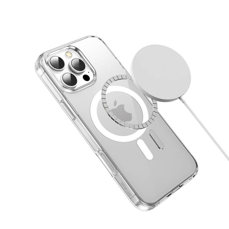 Green Lion MagSafe Crystal Clear Case for iPhone 16 Pro Max, Anti-Scratch, Anti-Fingerprint, Ultra-Drop Protection, Camera Protection - Clear