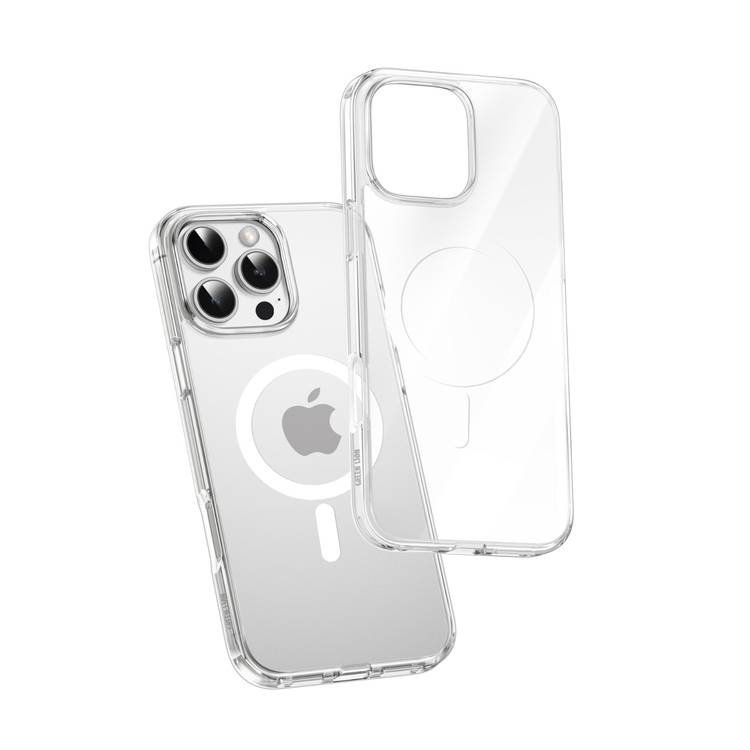 Green Lion MagSafe Crystal Clear Case for iPhone 16 Pro Max, Anti-Scratch, Anti-Fingerprint, Ultra-Drop Protection, Camera Protection - Clear