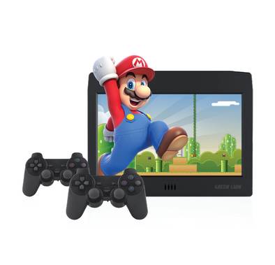 Green Lion Classic Retro Gaming Console , 11 Inch TFT Screen Size, 1024*600PPI Resolution - Black
