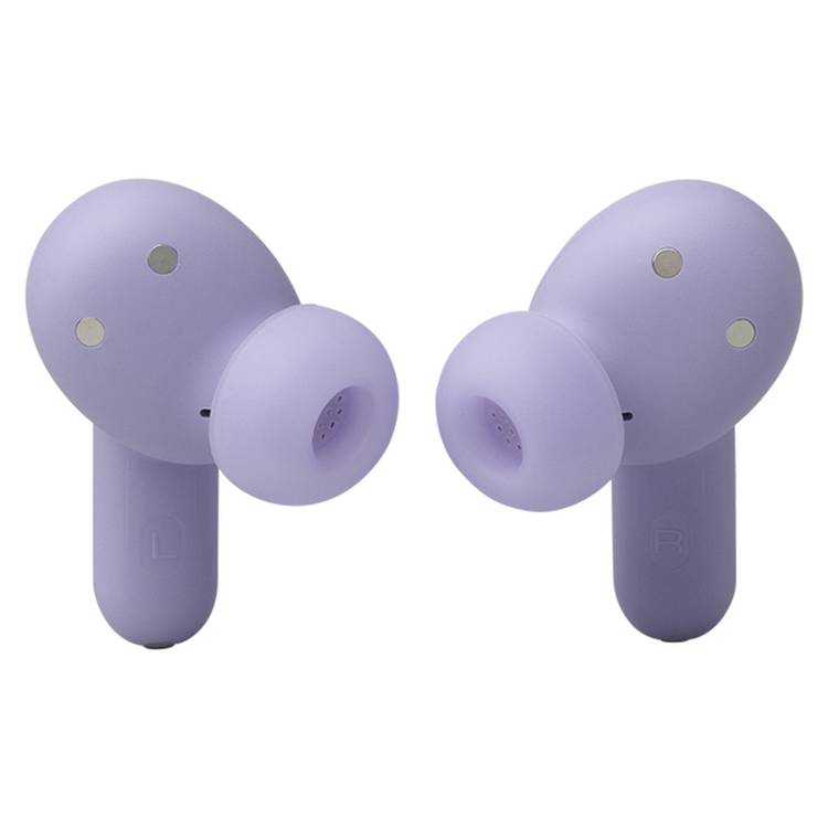 JBL Live Beam 3 In-Ear Earbuds with Display & Mic, True Wireless, 48 Hours Working Time, Type-C & Wireless Charging, ENC, ANC - Purple