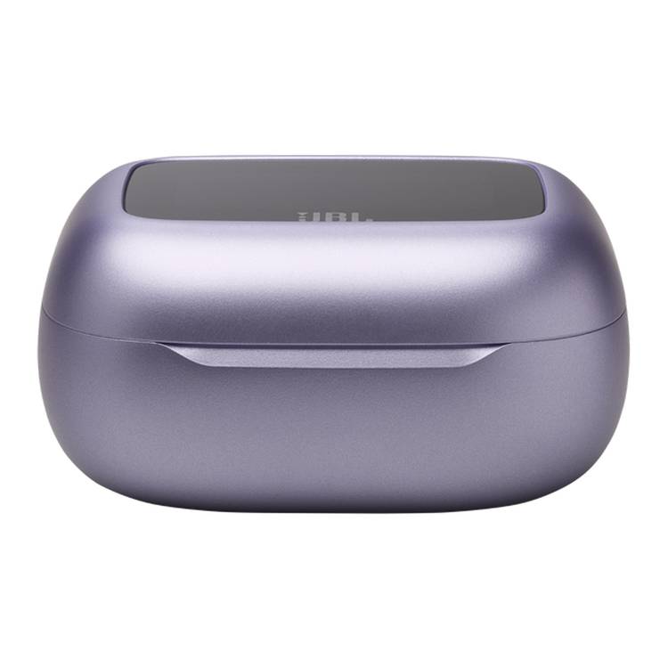 JBL Live Beam 3 In-Ear Earbuds with Display & Mic, True Wireless, 48 Hours Working Time, Type-C & Wireless Charging, ENC, ANC - Purple