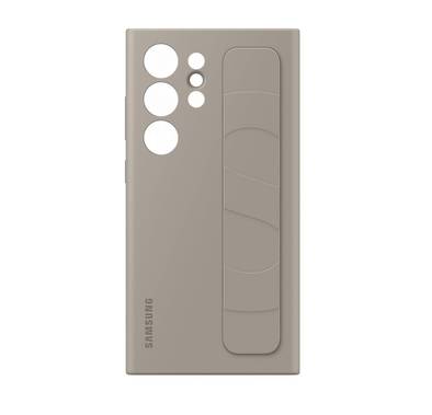 Samsung S24 Ultra Standing Grip Case with Convenient easy-to-grip strap, All-new hands-free viewing, Comfortable grip and style
