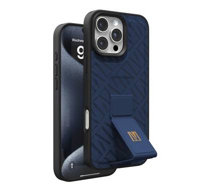 Levelo Morphix Cuero Gripstand Case for iPhone 16 Pro Max...