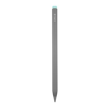 Levelo SkyTip Stylus Pen with Retractable Plunge Design for iPad, 130mAh Battery Capacity, No BT Required, Noise Reduction - Black / Blue