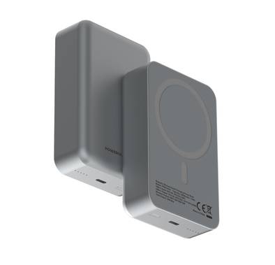 Powerology 20000mAh MagSafe Aluminum Power Bank with Batt...