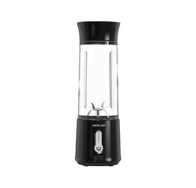 Green Lion Jet Plus 6-Bladed Juicer with 18000rpm Motor Speed, 500mL Jar Capacity, 4000mAh Battery Capacity, 20 Blending Cycles per Charge - Black