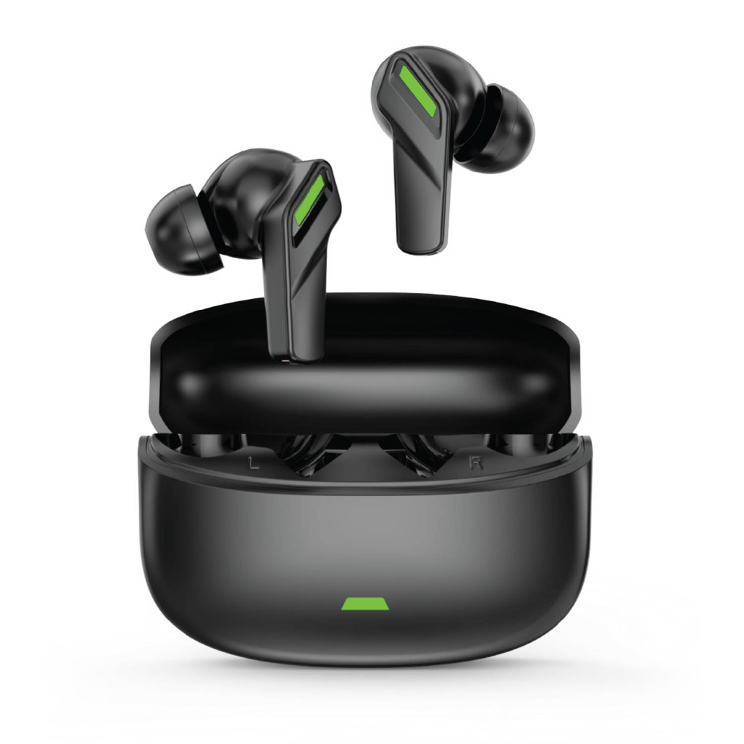 Buy The Green Lion Salermo True Wireless Earbuds in UAE ANC IPX4 Waterproof Black GNSALMTWSBK