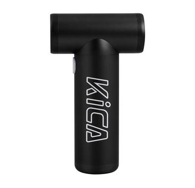 Kica Portable Fan with 86000RPM Rotating Speed, Lightweight, Easy-to-Use, Compact Design, Easy Manual & Power Mode Switch, 3.5 Hours Extended Battery Life - Black
