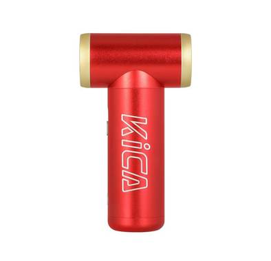 Kica Jet Fan 2, 4 m/s to 20 m/s Adjustable Wind Speed, 101000RPM Brushless Motor, Aviation-Grade Aluminum Shell, Uses for Cleaning, Drying, Inflating & Dusting Hard-to-Reach Areas - Red