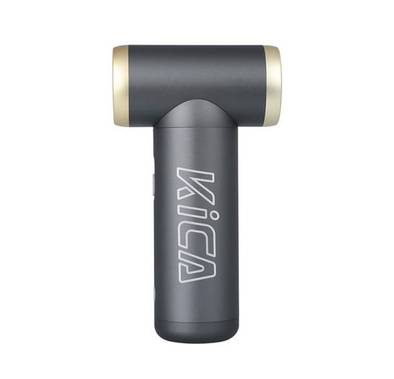 Kica Jet Fan 2, 4 m/s to 20 m/s Adjustable Wind Speed, 101000RPM Brushless Motor, Aviation-Grade Aluminum Shell, Uses for Cleaning, Drying, Inflating & Dusting Hard-to-Reach Areas - Gray