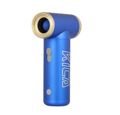 Kica Jet Fan 2 Vacuum Kit, 4 m/s to 20 m/s Adjustable Wind Speed, 101000RPM Brushless Motor, Aviation-Grade Aluminum Shell, Uses for Cleaning, Drying, Inflating & Dusting Hard-to-Reach Areas, Vacuum Accessories Included - Blue