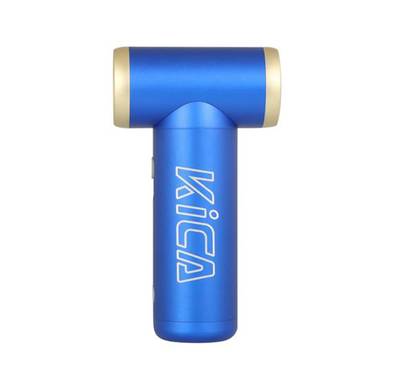 Kica Jet Fan 2, 4 m/s to 20 m/s Adjustable Wind Speed, 101000RPM Brushless Motor, Aviation-Grade Aluminum Shell, Uses for Cleaning, Drying, Inflating & Dusting Hard-to-Reach Areas - Blue