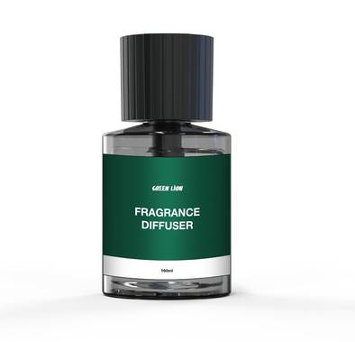 Green Lion Fragrance Diffuser - Ocean Blue, 2-3 Hours Working Time, Type C Plug-in, 160ml Capacity, Air Cleaner & Humidifier, Atmosphere Lights - Black