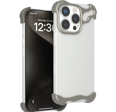 Levelo Metallo Pro Aluminum Bumper Case for iPhone 16 Pro...