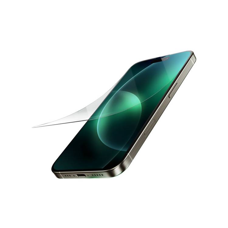 Green Lion 9H Steve HD Glass Protector for iPhone 16 Pro, Bubble Free, Highly Responsive, Anti Fingerprint, Anti Scratch - Clear