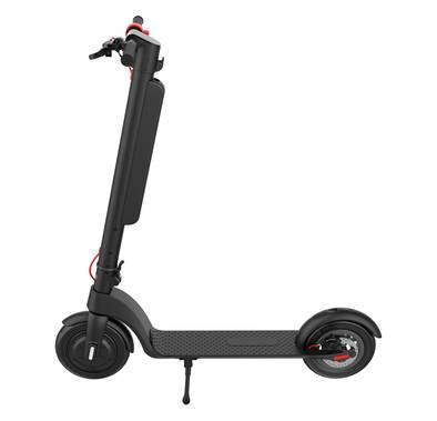 Porodo Lifestyle Urban Scooter Pro Electric Mobility, 100kg Max Load, 32Km/h Max Speed, 35Km Max Distance, 10-inch Durable Wheels, 10Ah Battery Capacity - Black