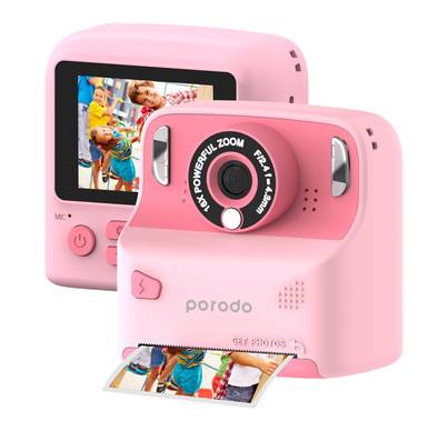 Porodo Lifestyle Kids Print Camera with 320 x 240 Screen ...