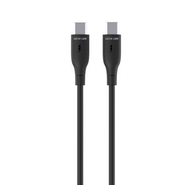 Green Lion USB-C to USB-C PVC Cable 30cm, 480Mbps Transfe...