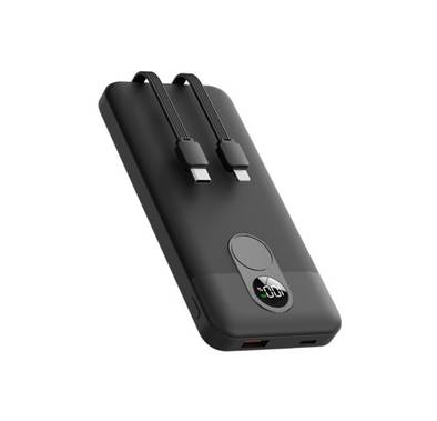 Porodo 10000mAh Power Bank Digital Display with Type-C & ...