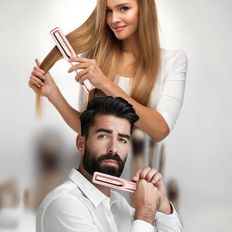 Straightener beard and hair outlet