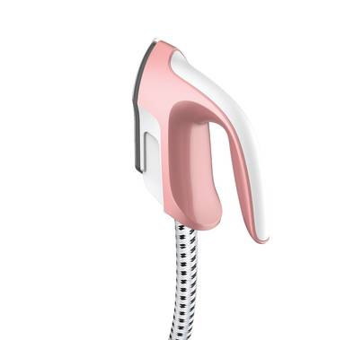 Green Lion Digital Garment Steamer, Triangular Body, Fast Heating, Strong Steam, Efficient Heater, 9 Hole Nozzle - Pink 