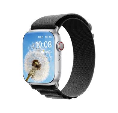 Porodo Magnifico2 Smart Watch, V3.0, V5.3 Bluetooth, 200m...