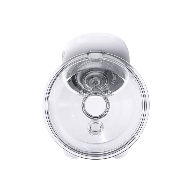 Porodo Lifestyle Wearable Motorized Breast Pump with 180mL Container Capacity, Hands-Free Milk Expression, 3 Hours Working Time, 24mm Flange Size, 1200mAh Battery Capacity - White