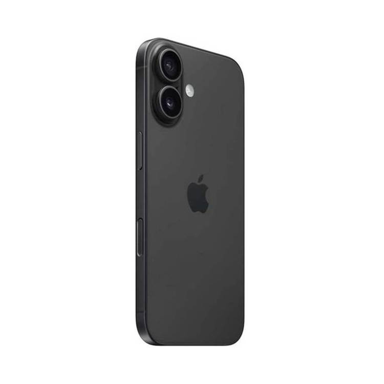 Apple iPhone 16 with 256GB Capacity, 6.1‑inch Screen Size, USB-C Connector Type, 6‑Core CPU, 5‑Core GPU, 5G Network Technology, Splash, Water & Dust Resistant, Middle East Version - Black