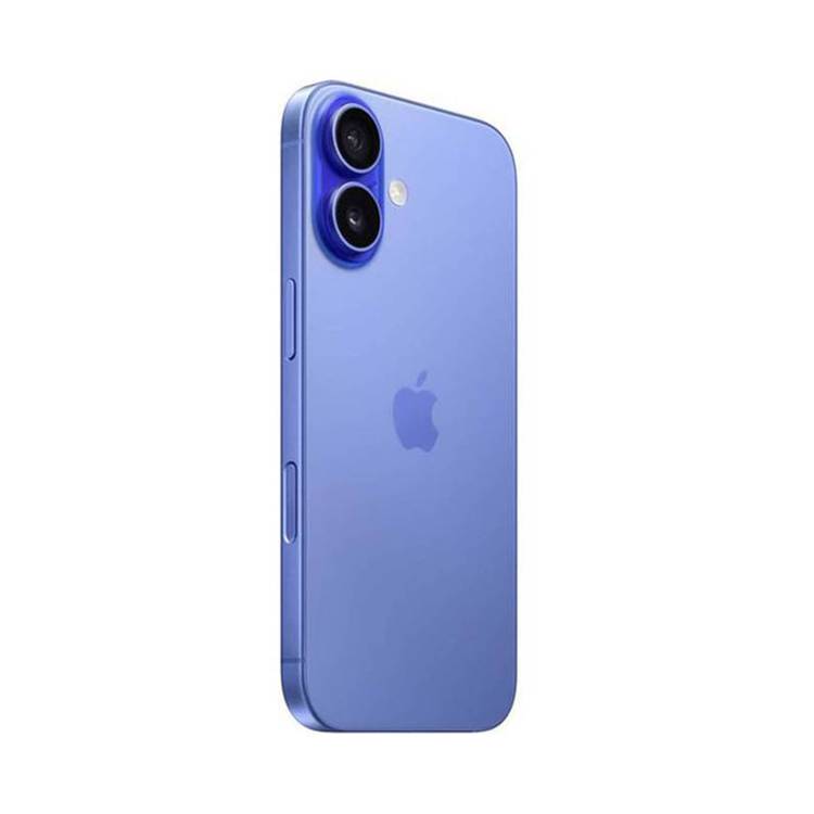 Apple iPhone 16 Plus with 128GB Capacity, 6.7‑inch Screen Size, USB-C Connector Type, 6‑Core CPU, 5‑Core GPU, 5G Network Technology, Splash, Water & Dust Resistant, Middle East Version - Ultramarine