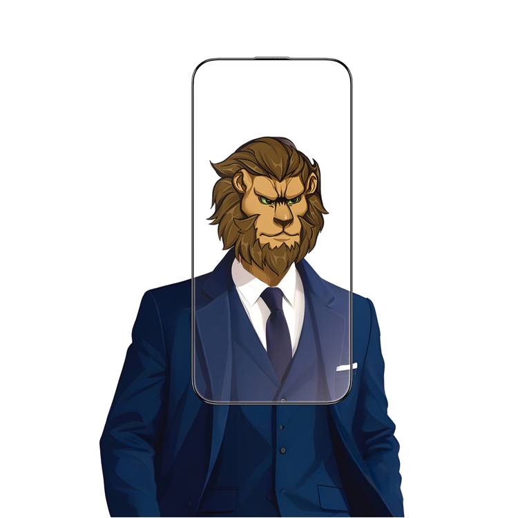 Green Lion Picasso 3D Glass With Alignment Tray  iPhone 16 Plus, Anti Fingerprint, Crystal Clear, Bubble Free - Clear