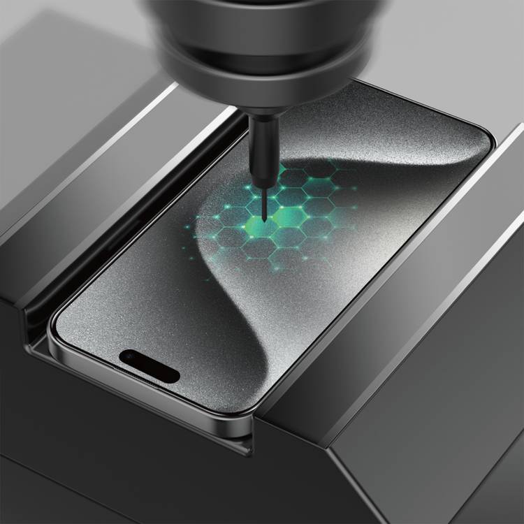 Green Lion Picasso 3D Glass With Alignment Tray  iPhone 16 Pro Max, Anti Fingerprint, Crystal Clear, Bubble Free - Clear