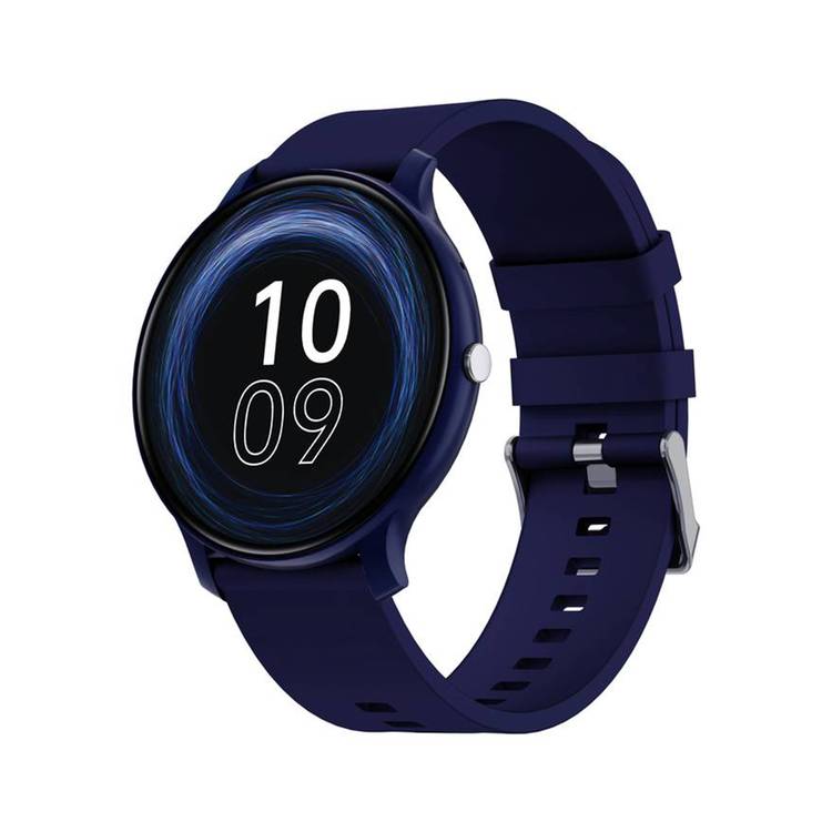 Green Lion GT-FIT Smart Watch, Activity Tracking, Sleep Monitoring, Rotating Button, 5 to 7 Days Battery Life, Multiple Sport Modes, Water Proof, 35 Days Standby Time, Call / Social Notifications - Blue