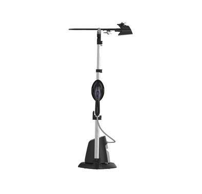 Porodo Lifestyle Iron & Steamer, 2500W, 1200ml Tank Capacity, 3 Levels Steam & 7 Levels Temperature, Vertical & Horizontal Board, Ceramic Soleplate - Black