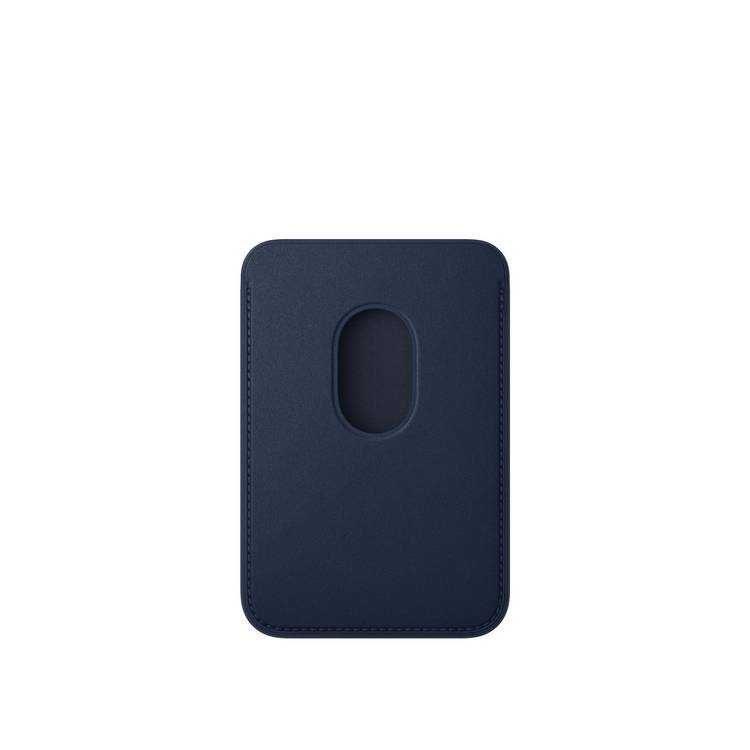 Apple iPhone FineWoven Wallet with Magsafe , durable micro-twill - Deep Blue