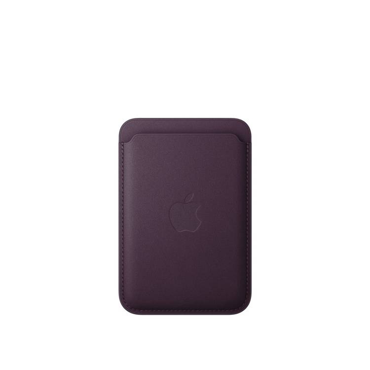 Apple iPhone FineWoven Wallet with Magsafe, durable micro-twill - Blackberry