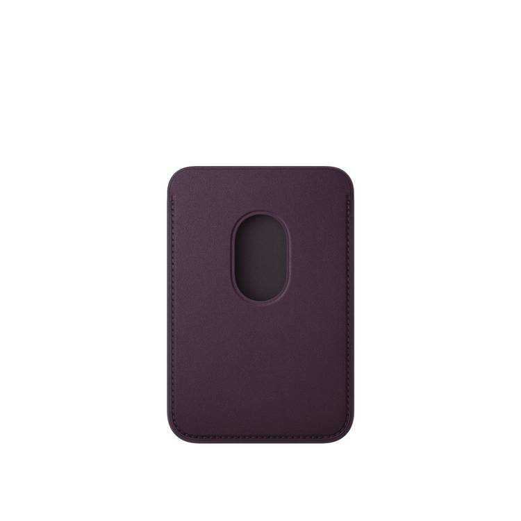Apple iPhone FineWoven Wallet with Magsafe, durable micro-twill - Blackberry