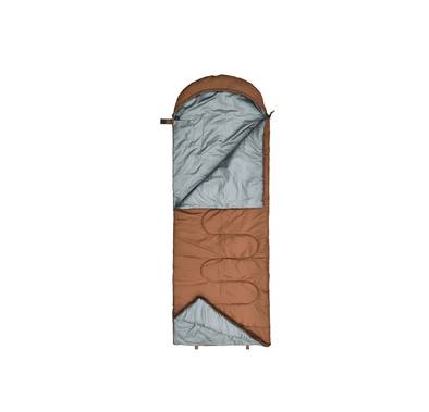 Porodo Lifestyle Camping Sleeping Bag with Heat Function, 35°C, 45°C, 55°C Temperature Settings, 4-6 Hours Working Time Using a 10000mAh Power Bank, Versatile and Portable, High Quality Material - Brown