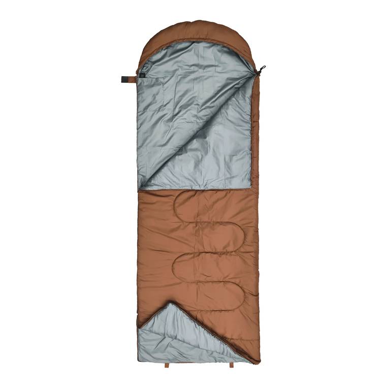 Porodo Lifestyle Camping Sleeping Bag With Heat Function, Versatile And Portable, High Quality Material - Brown