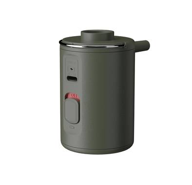 Porodo Lifestyle Camping Inflate and Deflate Air Pump, Type-C Charging Port, Portable & Lightweight, 800mAh Battery, 25 Minutes Working Time, 2 Hours Recharge Time - Green