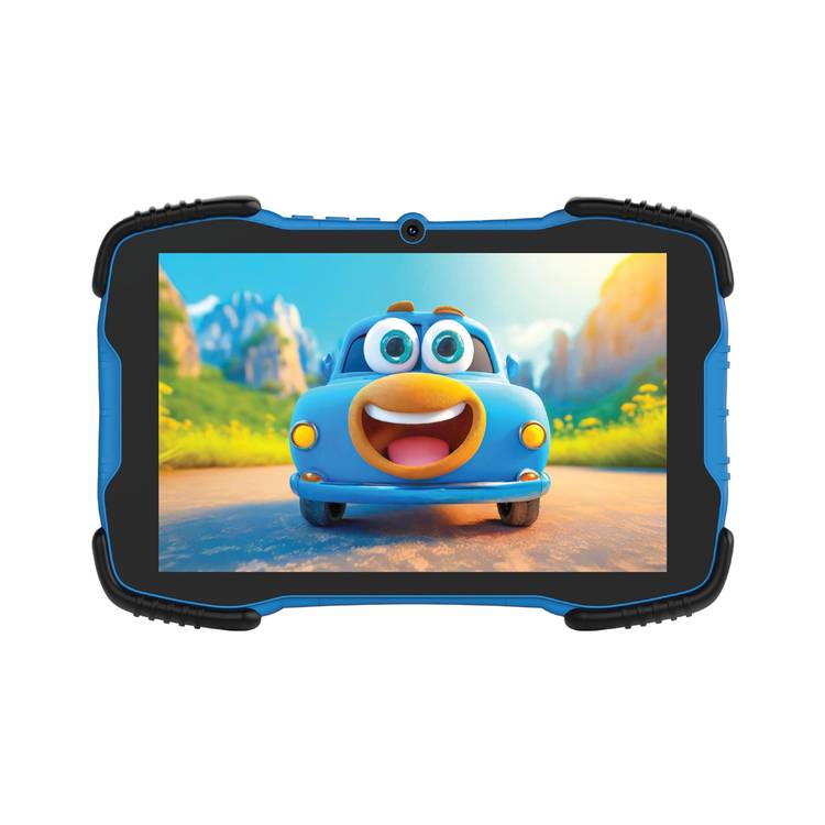 Green Lion G-Kid 20 Kids Tablet with Holding Bracket, iWawa Parental Control, Built-in 3G, 8" IPS Screen, 2.0 + 2.0 MP Camera, Bluetooth 4.0 - Blue