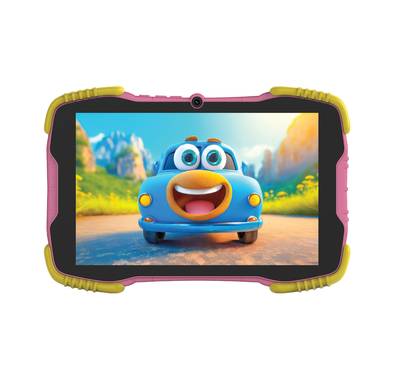 Green Lion G-Kid 20 Kids Tablet with Holding Bracket, iWawa Parental Control, Built-in 3G, 8" IPS Screen, 2.0 + 2.0 MP Camera, Bluetooth 4.0 - Pink